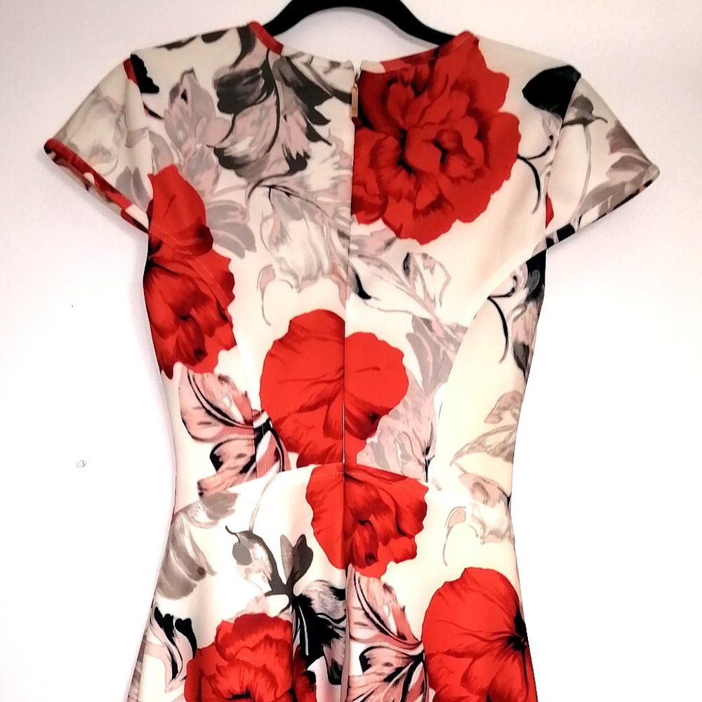 Fall Floral Dress